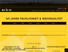 Tablet Screenshot of modeco.ch